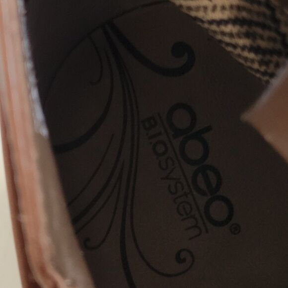 Abeo Maya Ankle Boots Loafers Brown Sz 8.5N - Picture 11 of 11